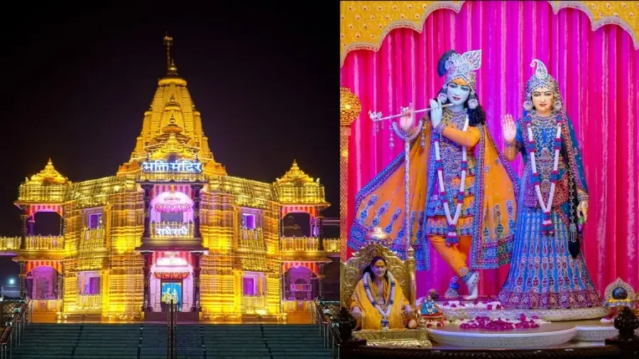 Bhakti Mandir's Rising Popularity: A Devotional and Architectural Marvel Founded by Jagadguru Kripalu Maharaj